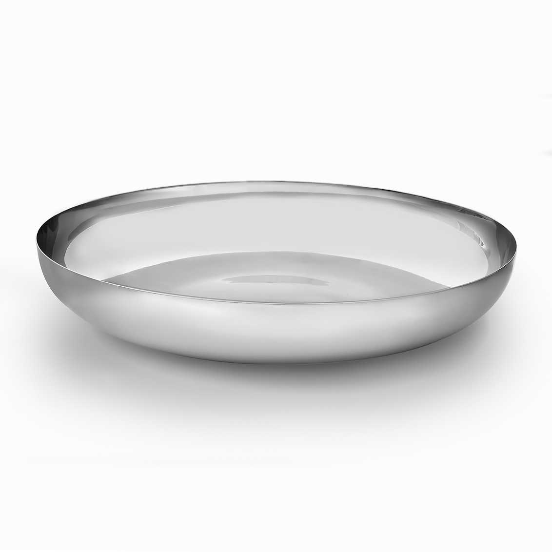 Picture of Godinger 51170 Guilded Large Round Serving Bowl&#44; Silver