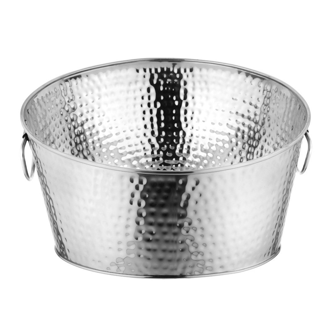 Picture of Godinger 51066 Taper Beverage Tub Hammered&#44; Silver