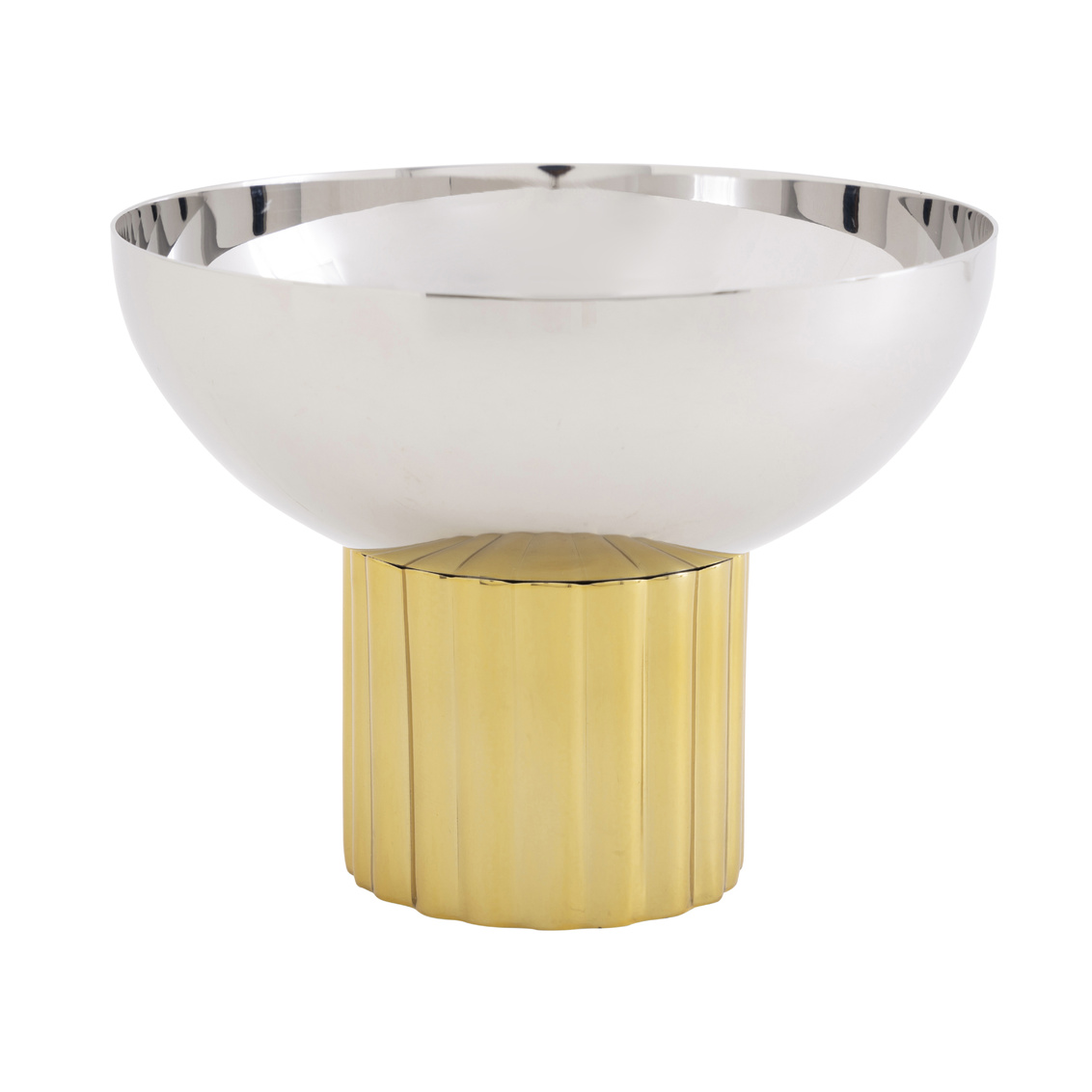 51134 Guilded Stainless Steel Nut Bowl, Gold