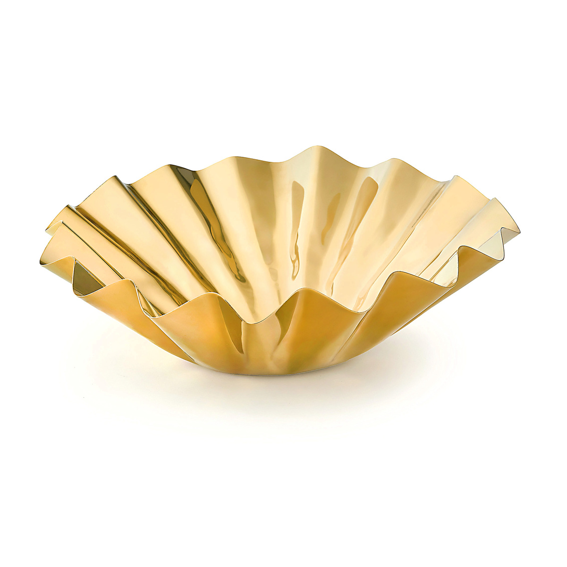 Picture of Godinger 51075 Cerro Round Serving Bowl&#44; Gold