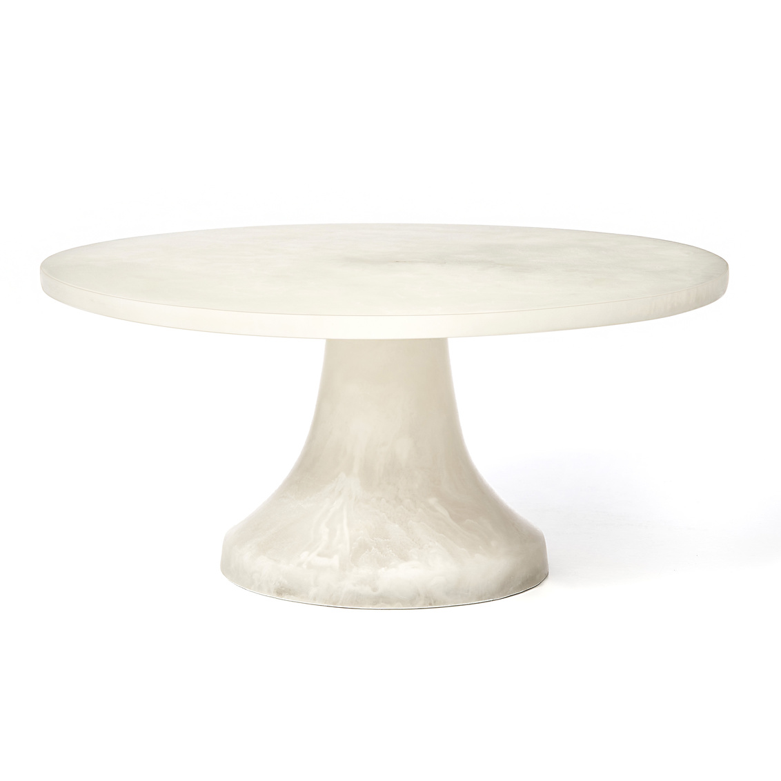 Picture of Godinger 51095 Lucente Matte Cake Stand Plate - White