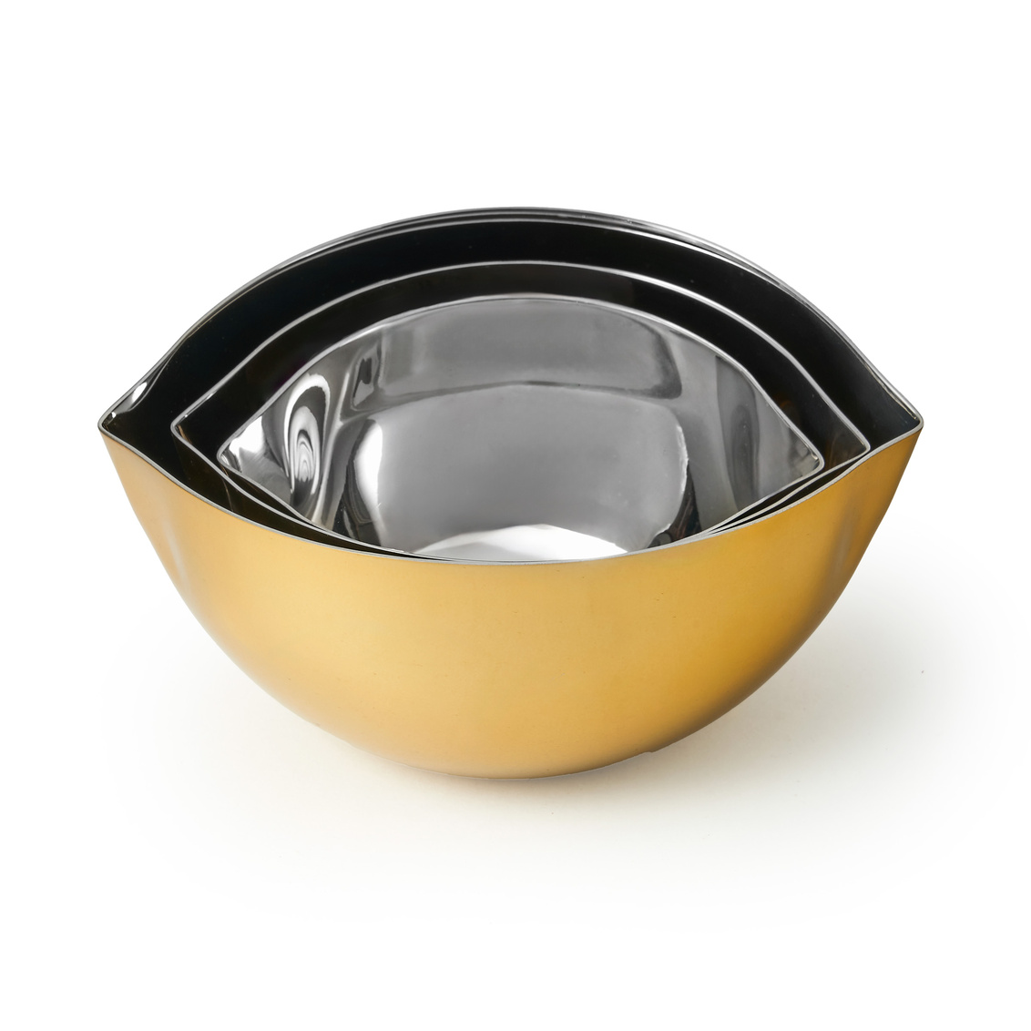 Picture of Godinger 51132 Lilliput Nut Bowls&#44; Gold - Set of 3