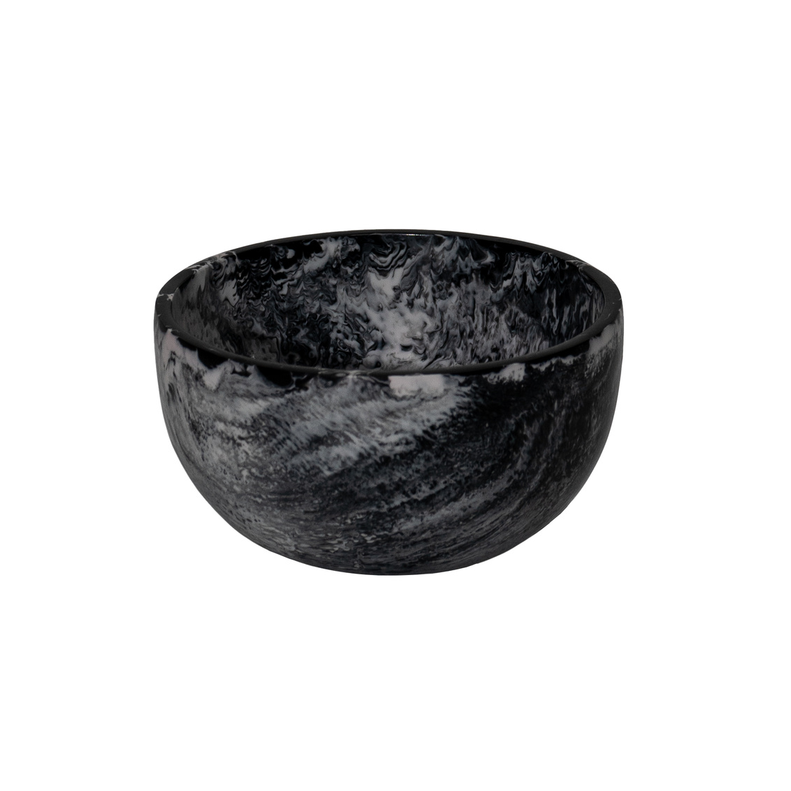 Picture of Godinger 50996 Lucente Resin Snack Bowl&#44; Black & White