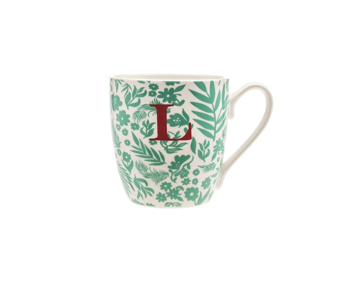 12829 Floral L Mug - 16 oz