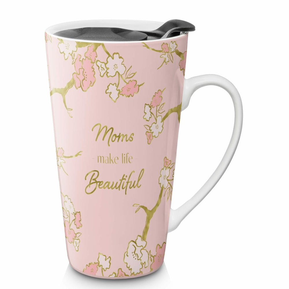 16463 Moms Make Life Beautiful Mug, One Size