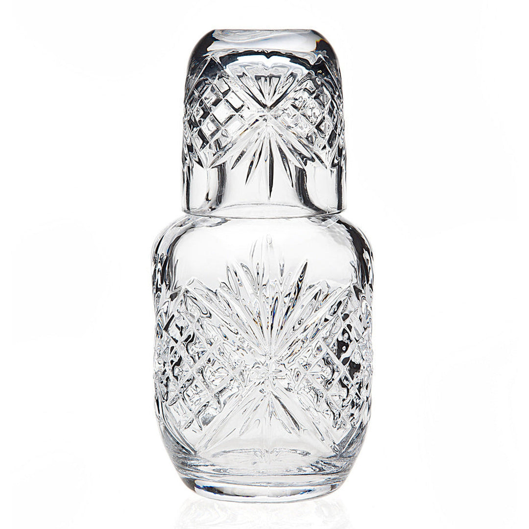 R10-25584 16 oz Dublin Crystal Bedside Carafe, Clear
