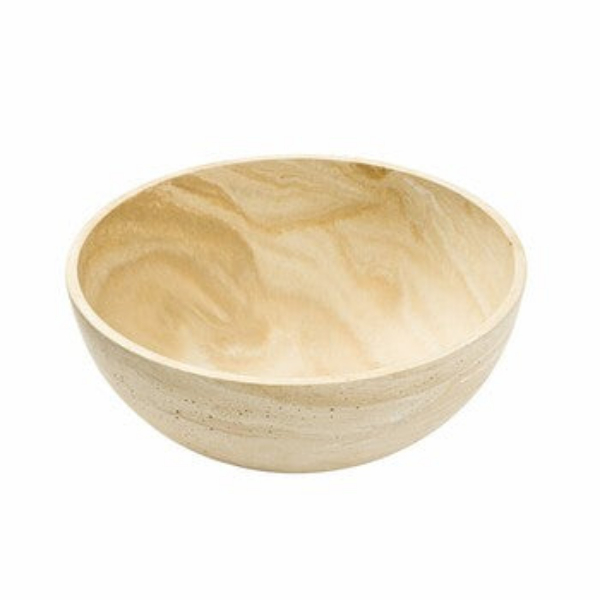 51341 12 in. Lucente Salad Bowl, Brown
