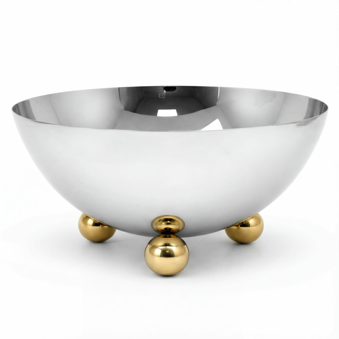 51403 Temari Handcrafted Bowl, Gold & Silver