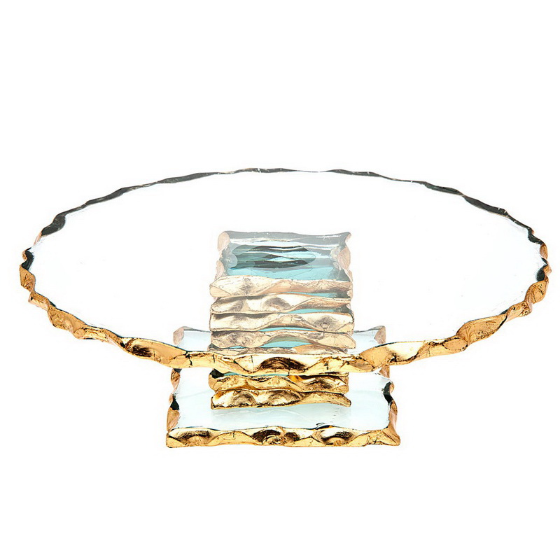 Picture of Godinger 48882 9 in. Harper Cake Plate
