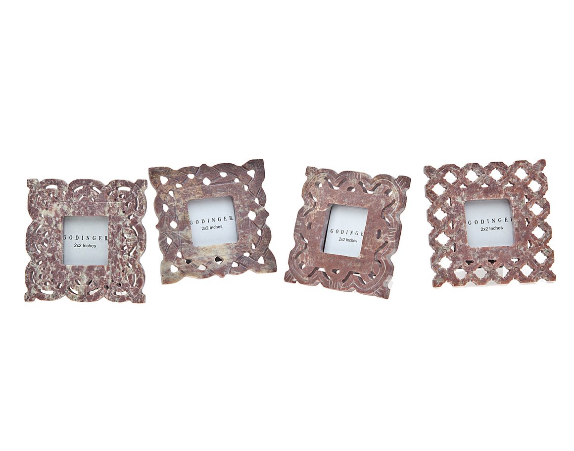 61877 2 x 2 in. Stone Photo Frame