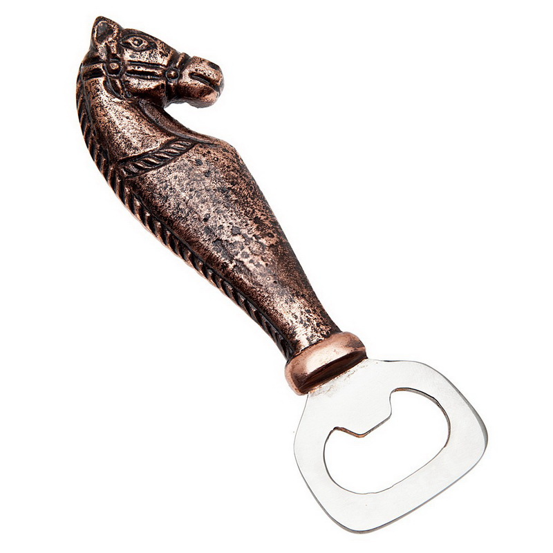 Godinger Copper Horse Head Bottle Opener