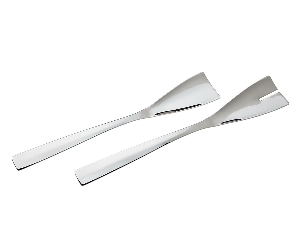 Godinger Modern Stainless Steel Salad Servers