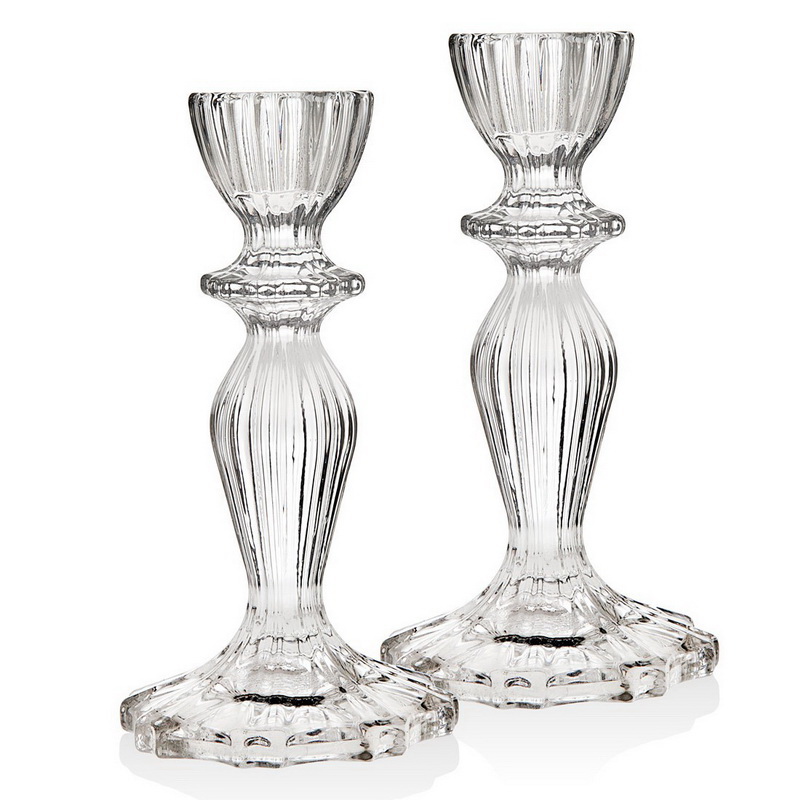 6 in. Atlantic Candlestick - Pack of 2