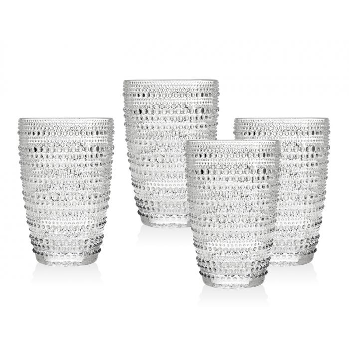 13 oz Lumina Clear Hb - Set of 4
