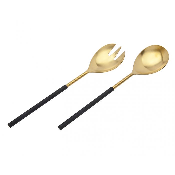 12.50 x 3 x 1 in. Encalmo Salad Serving Set