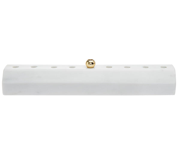 Picture of Godinger 70796 Faceted Marble Menorah