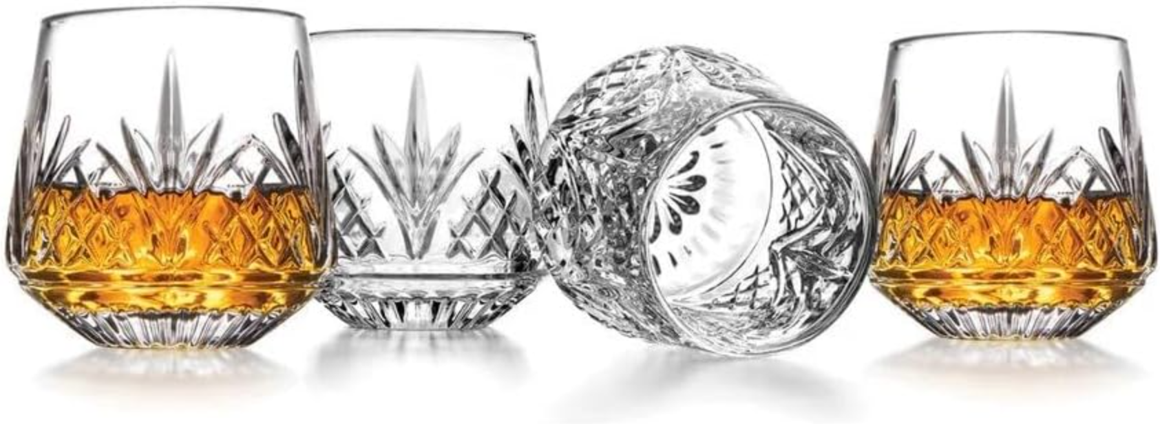 9 oz Dublin Whiskey Glass, Clear - Set of 4