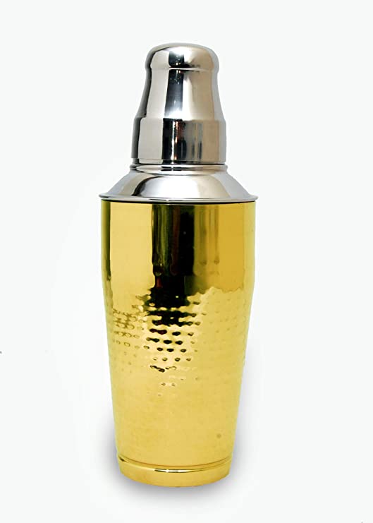 Top Shelf Gold Cocktail Shaker