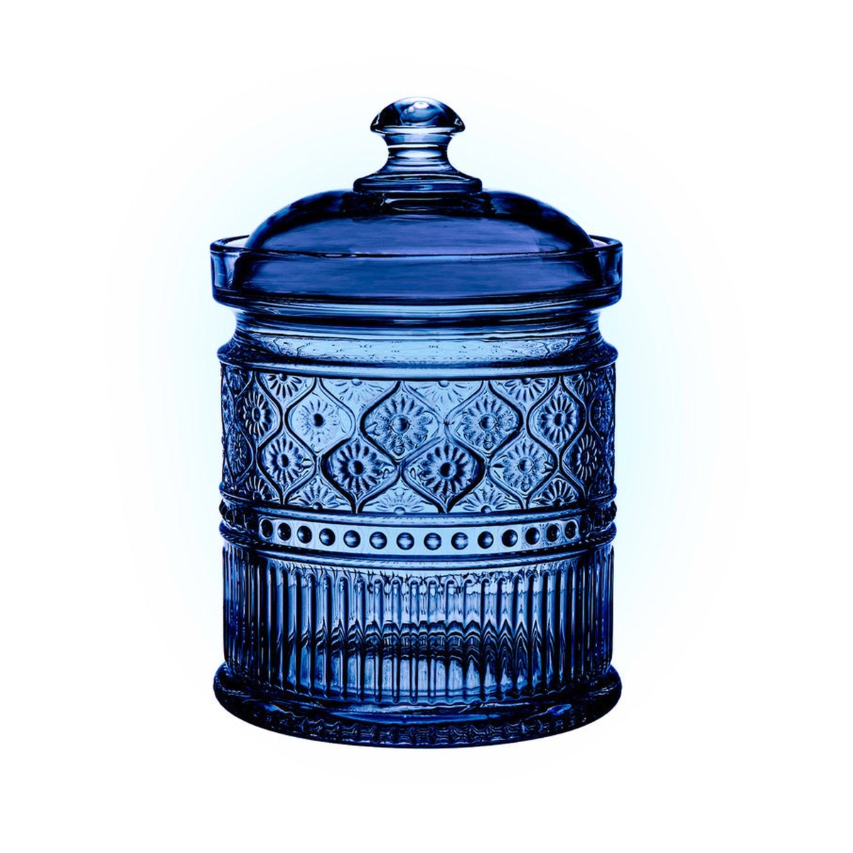 6 oz Claro Canister - Blue - Small
