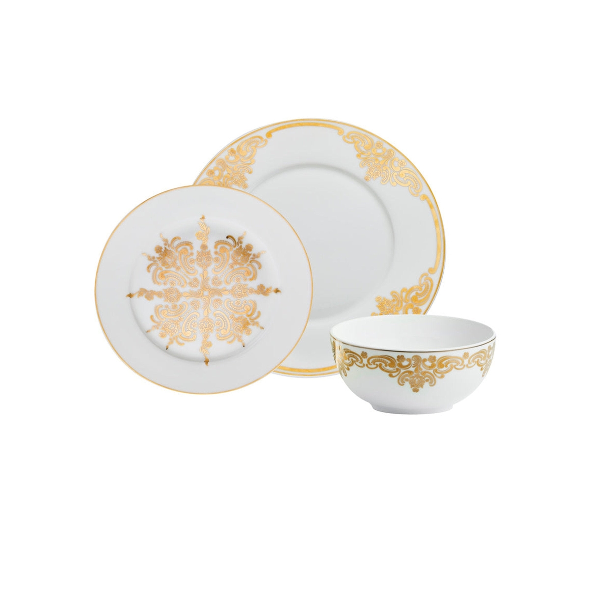 73003 20th Century Baroque Dinnerware Set - 12 Piece