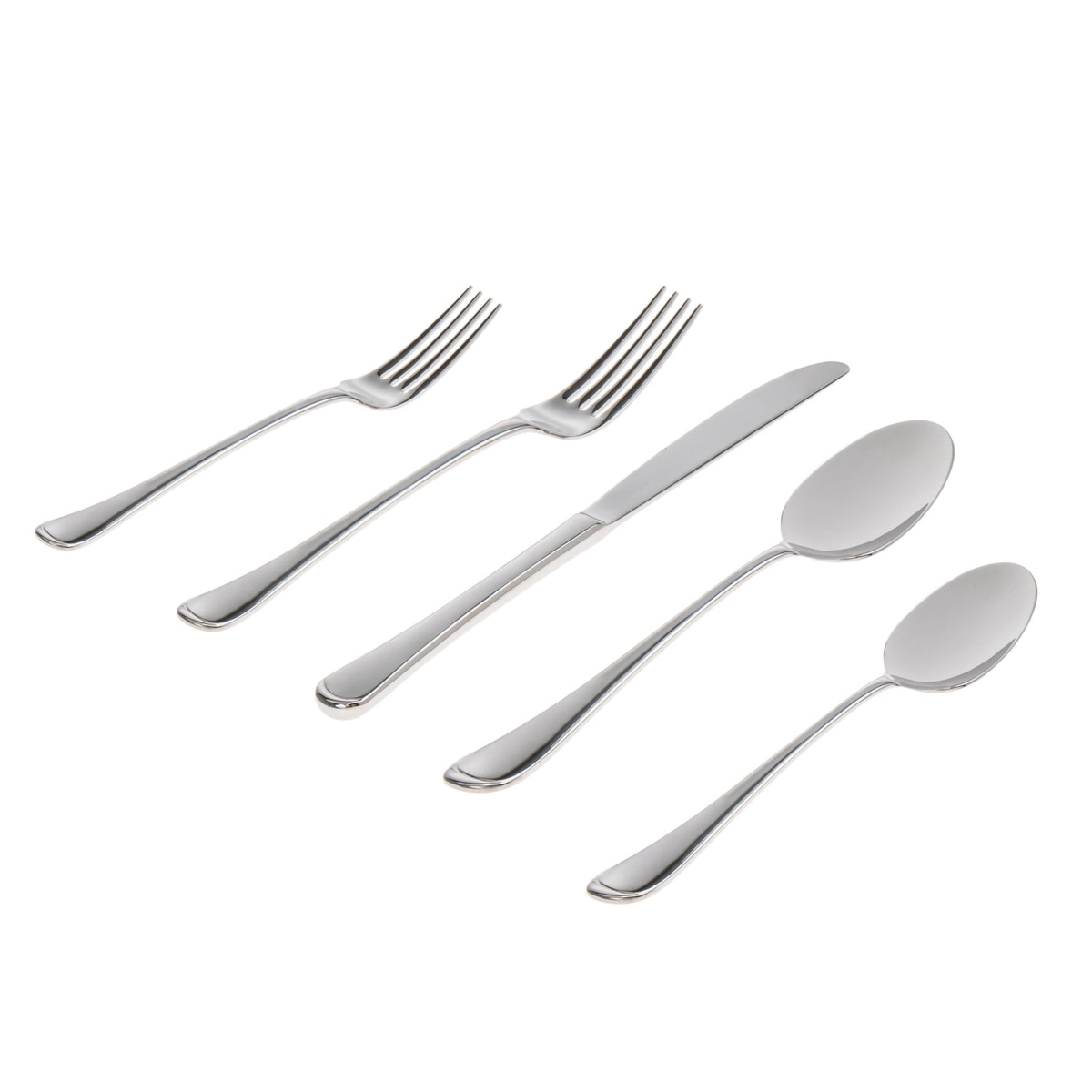 Picture of Godinger 84313 18 by 0 Infinity Mirrored Flatware Set - 20 Piece