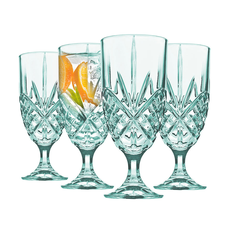Picture of Godinger 64987 Dublin Acrylic Seafoam Water Goblet - Set of 4