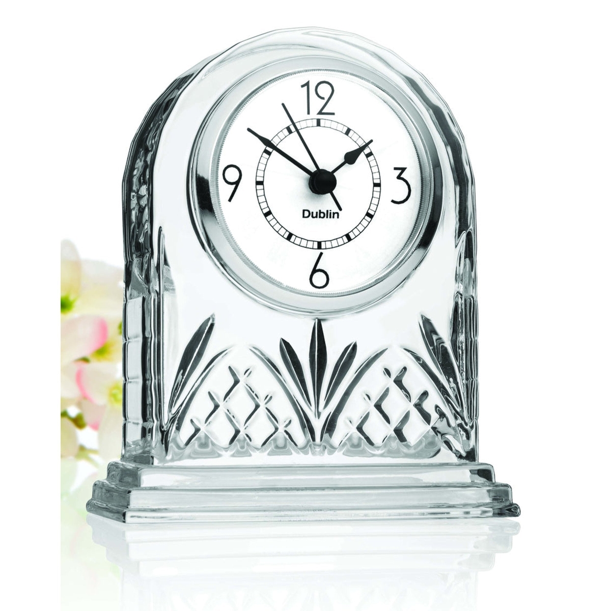 R33-26955 Dublin Crystal Carriage Clock