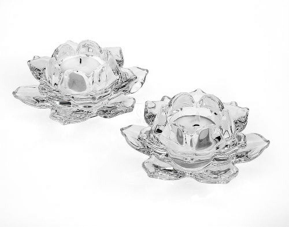 R4-14853 Lotus Pair Votive Holder