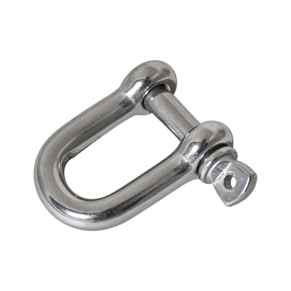 10 mm Stainless Steel D Shackle Screw Pin JIS Type Forged