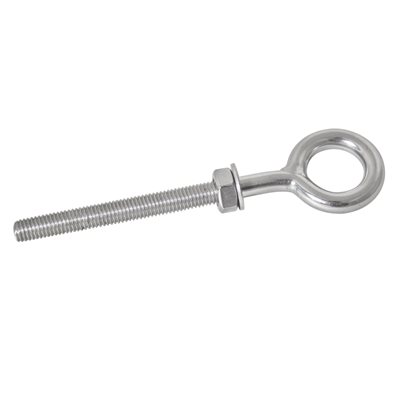 Picture of GalePacific 472214 10 x 150 mm Stainless Steel Welded Eye Bolt M