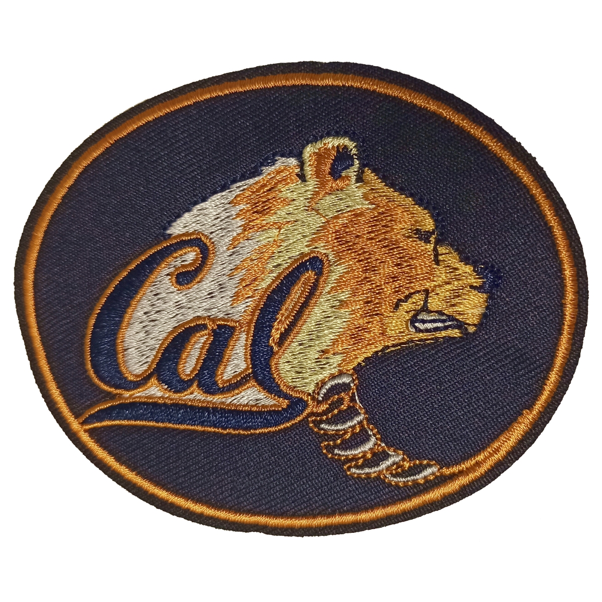 cloth hook and eye 32180 3.5 x 3 in. NCAA California Golden Bears University of California Embroidered Patch