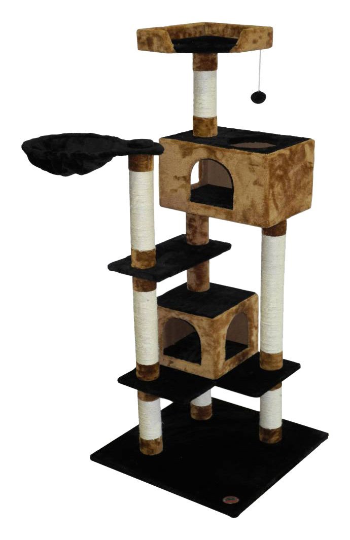 Picture of Go Pet Club F3015 Cat Tree Scratcher Furniture - 31 x 25 x 61 in.