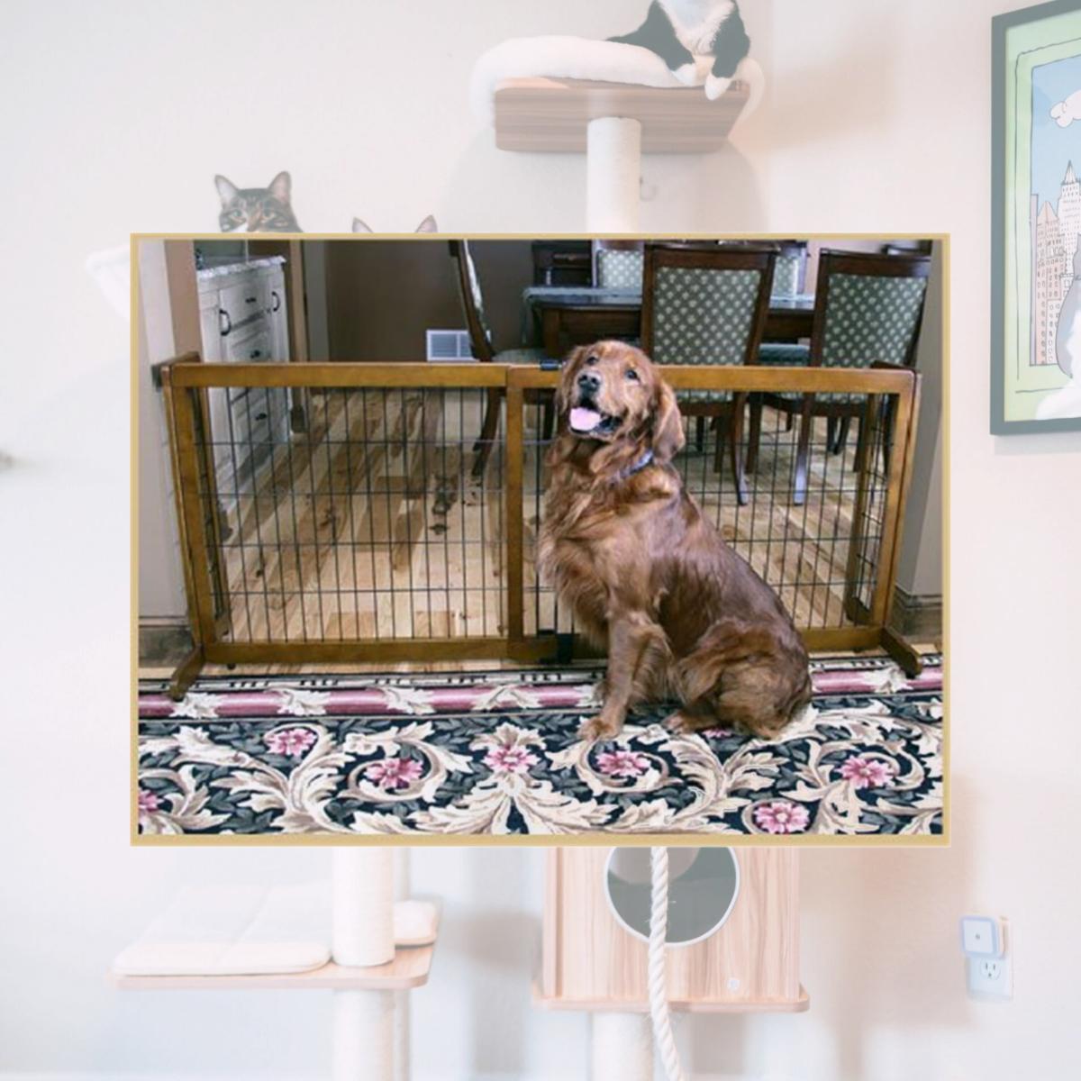 Picture of Carlson 2870 Freestanding  28 in. Tall EXTRA WIDE Pet Gate