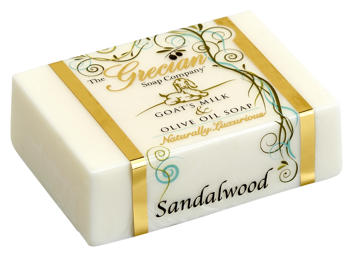 5 oz Sandalwood Goats Milk Soap Bar