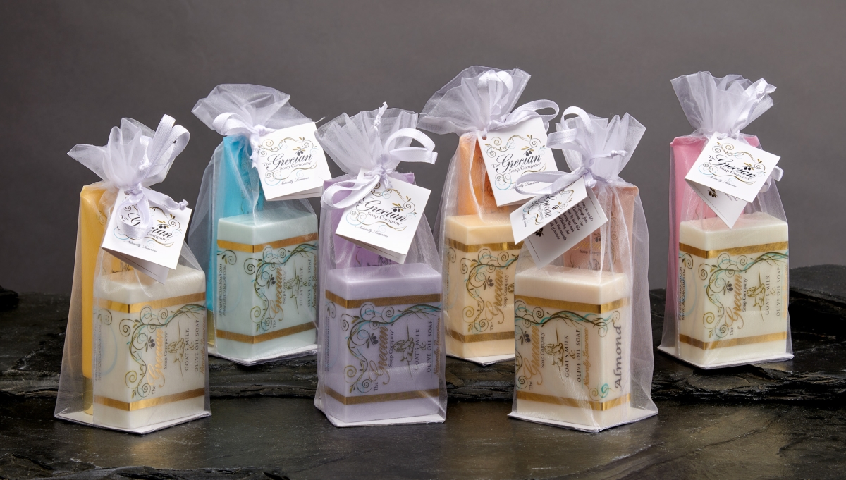 5.5 oz Almond Soap & Lotion Tube Gift Set