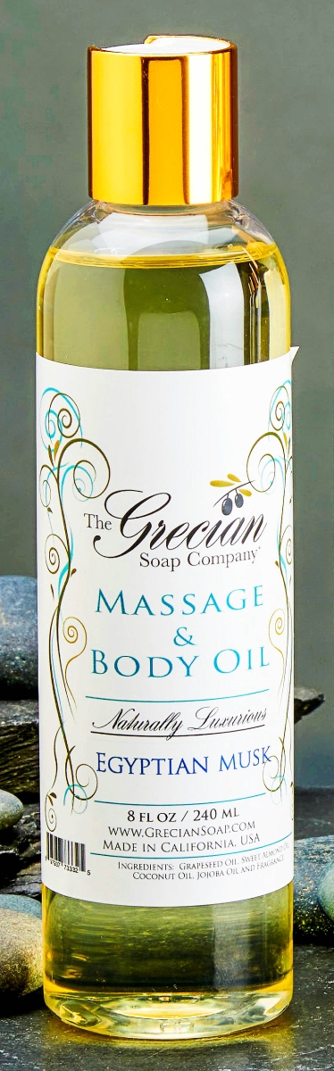 MAS-08 8 oz Massage Oil - Egyptian Musk