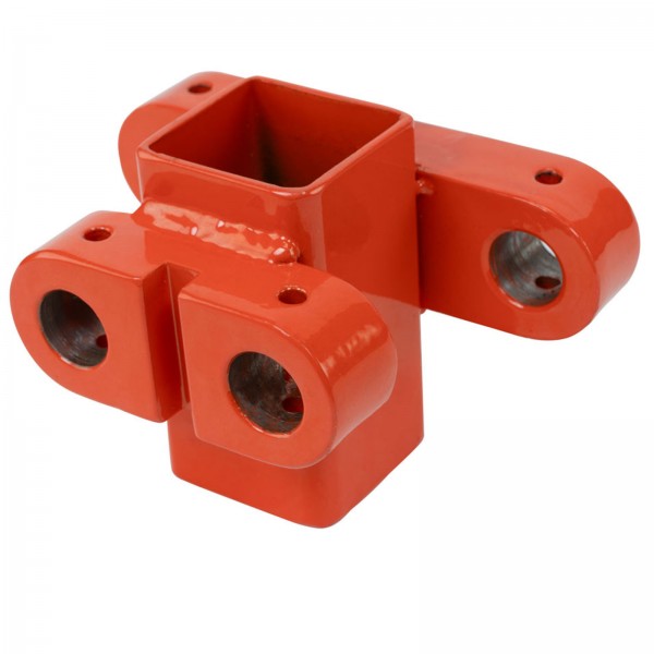 PJP-Y-MAF 0.5 & 2-2.5 in. Post Drivers PostJak Yoke for Heavy Duty Large Sized Fence Posts & Stakes, Orange