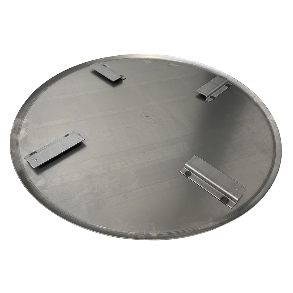 FP604 BT Galvanized Float Pan | 24-in. | 4 Brackets | 90-degress