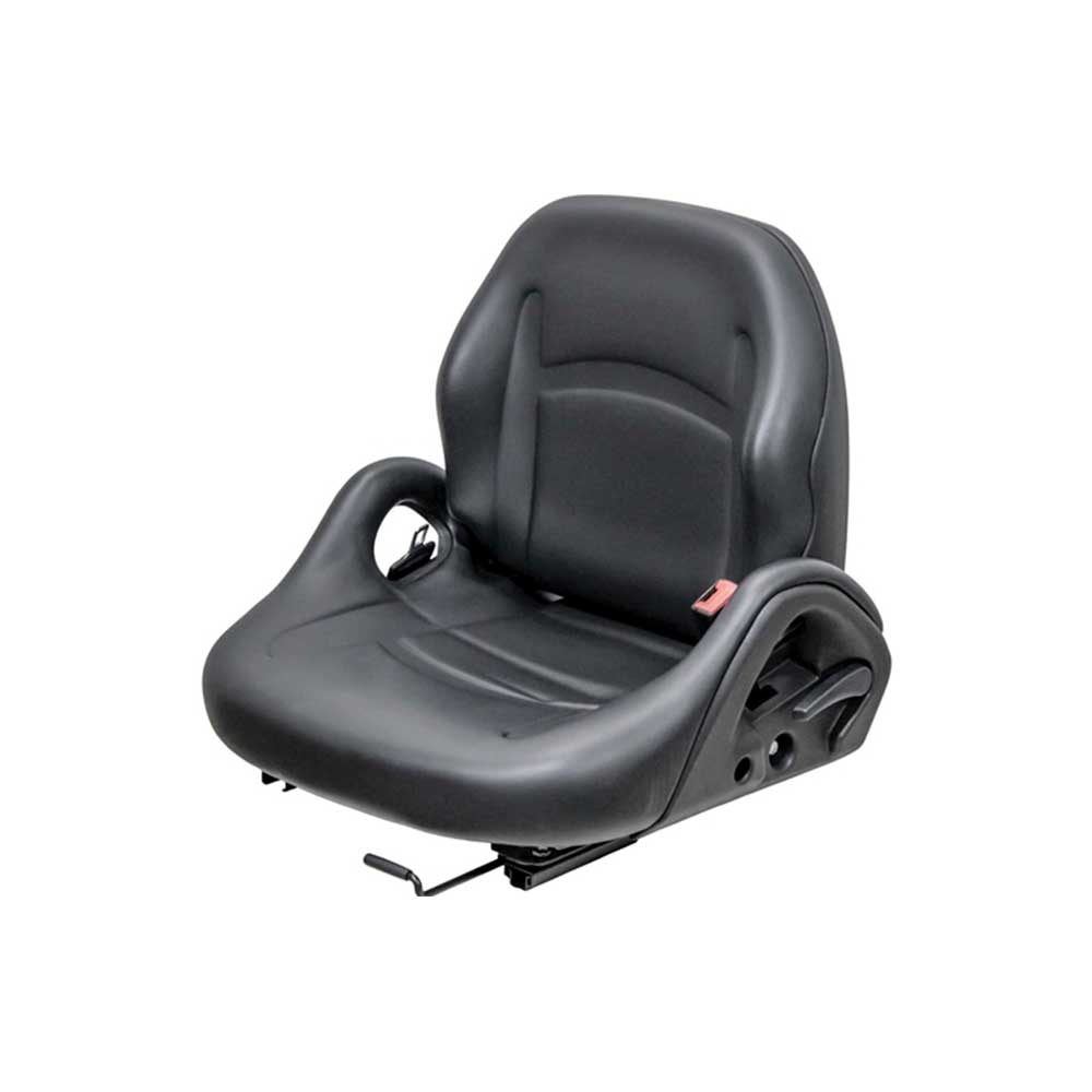 8001  | Forklift Seat | OPS | Hip Restraints | Black Vinyl | 8001