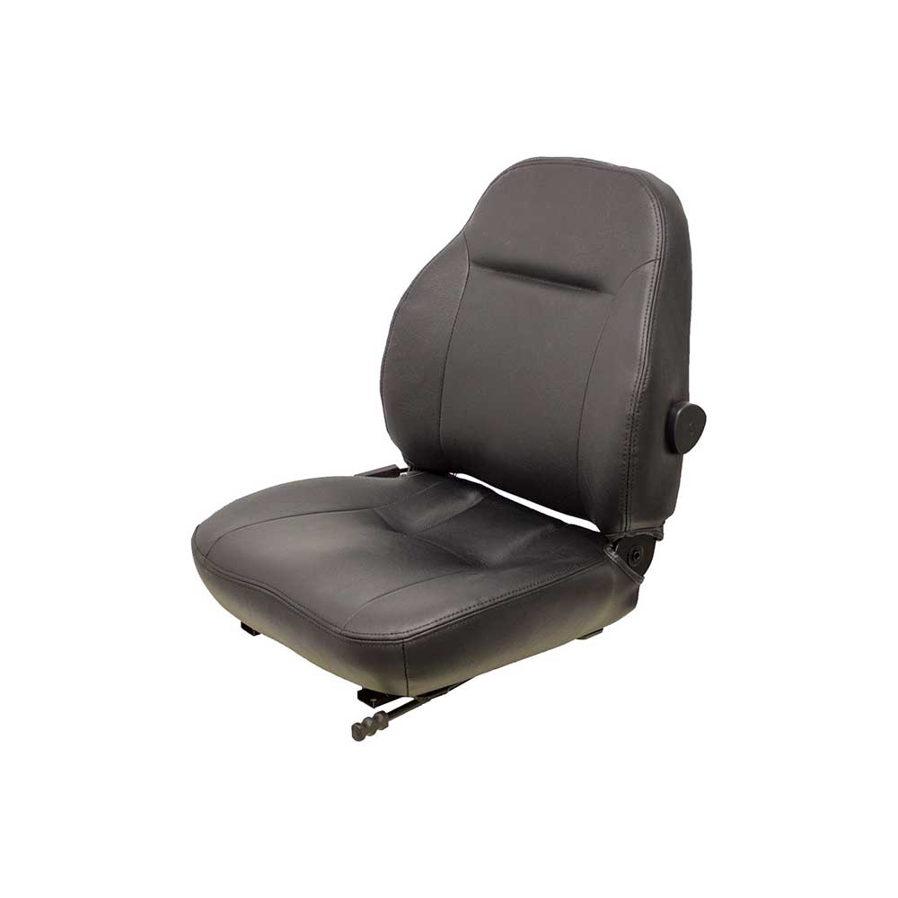 8021  | Seat Top | Slide Rails | Black Vinyl | 8021