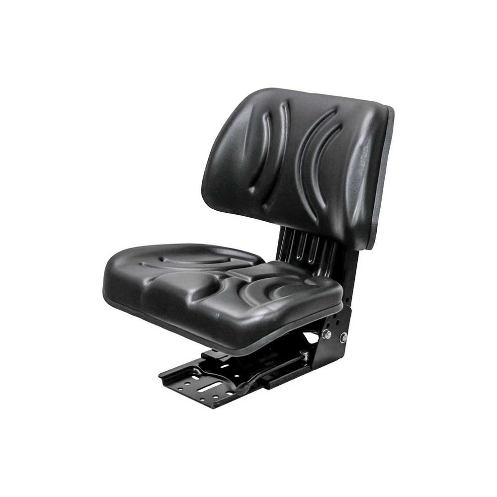8782  355 Utility Mechanical Suspension Seat | Black Vinyl