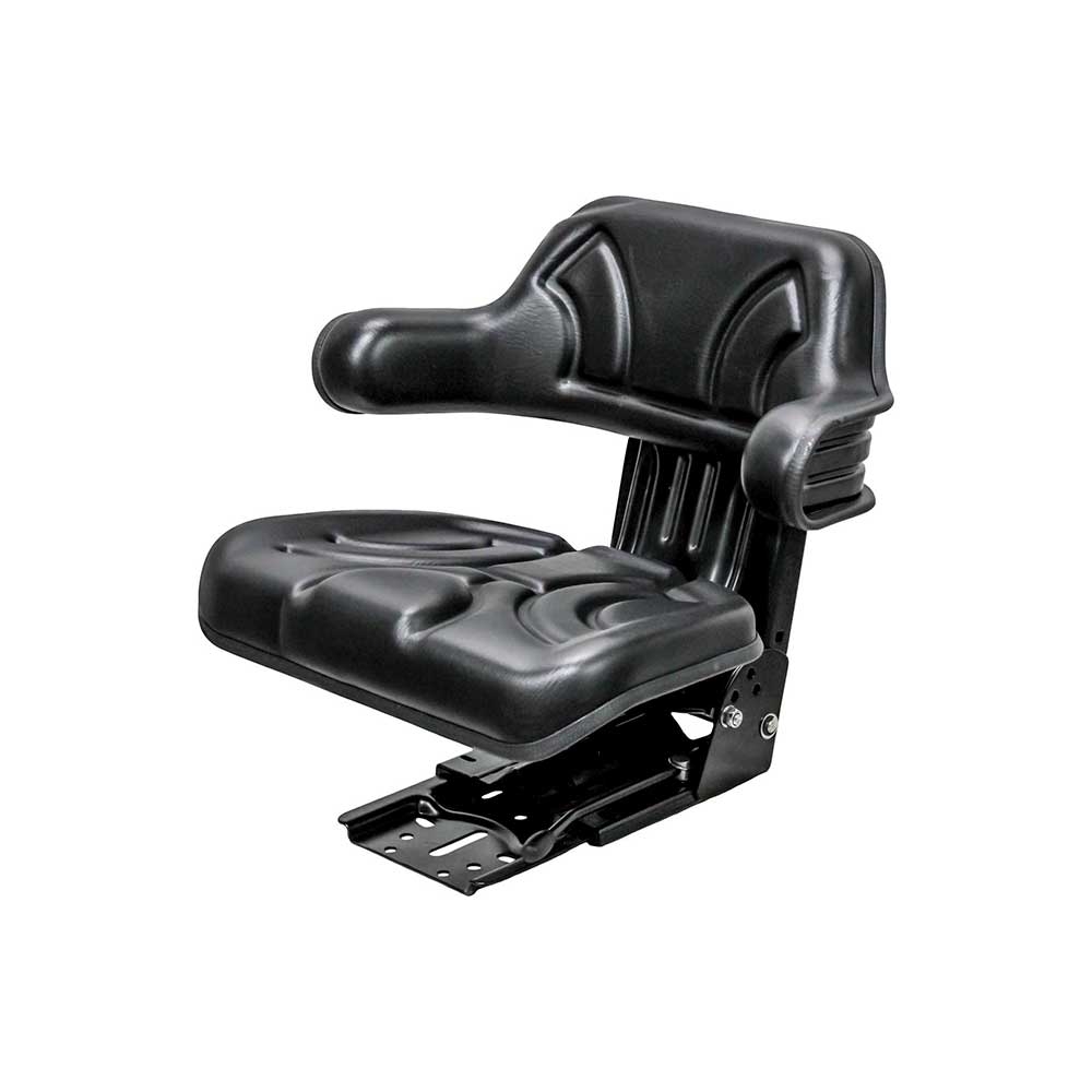 8780  | Low Profile Seat and Mechanical Suspension | Wraparound Backrest | Black Vinyl | 8780