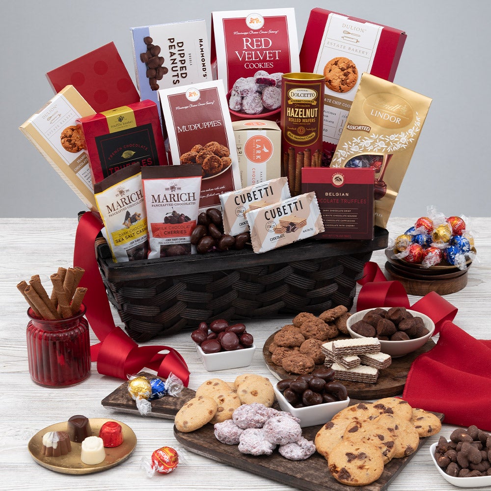 4062 Chocolate Gift Baskets - Premium