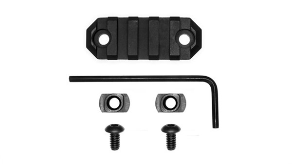 GrovTec M-LOK Picatinny Rail - 2.2″/5 Slot