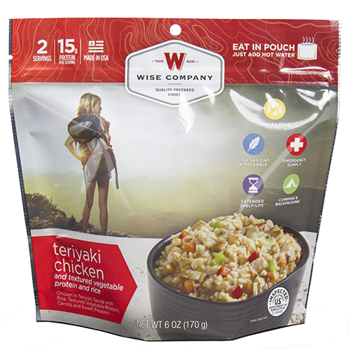 Picture of Wise Foods 03-903 Outdoor Teriyaki Chicken & Rice