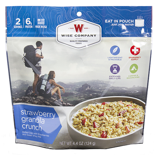 Picture of Wise Foods 03-907 Outdoor Strawberry Granola Crunch
