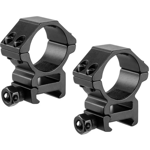 Picture of Barska Optics AI13188 30mm Weaver Style HQ Rings&#44; Matte Black - Pack of 2