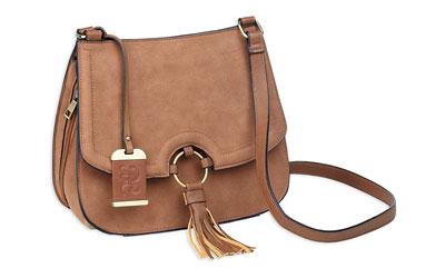 Picture of Bulldog Cases BDP-034 Cross Body Style Purse&#44; Camel Brown