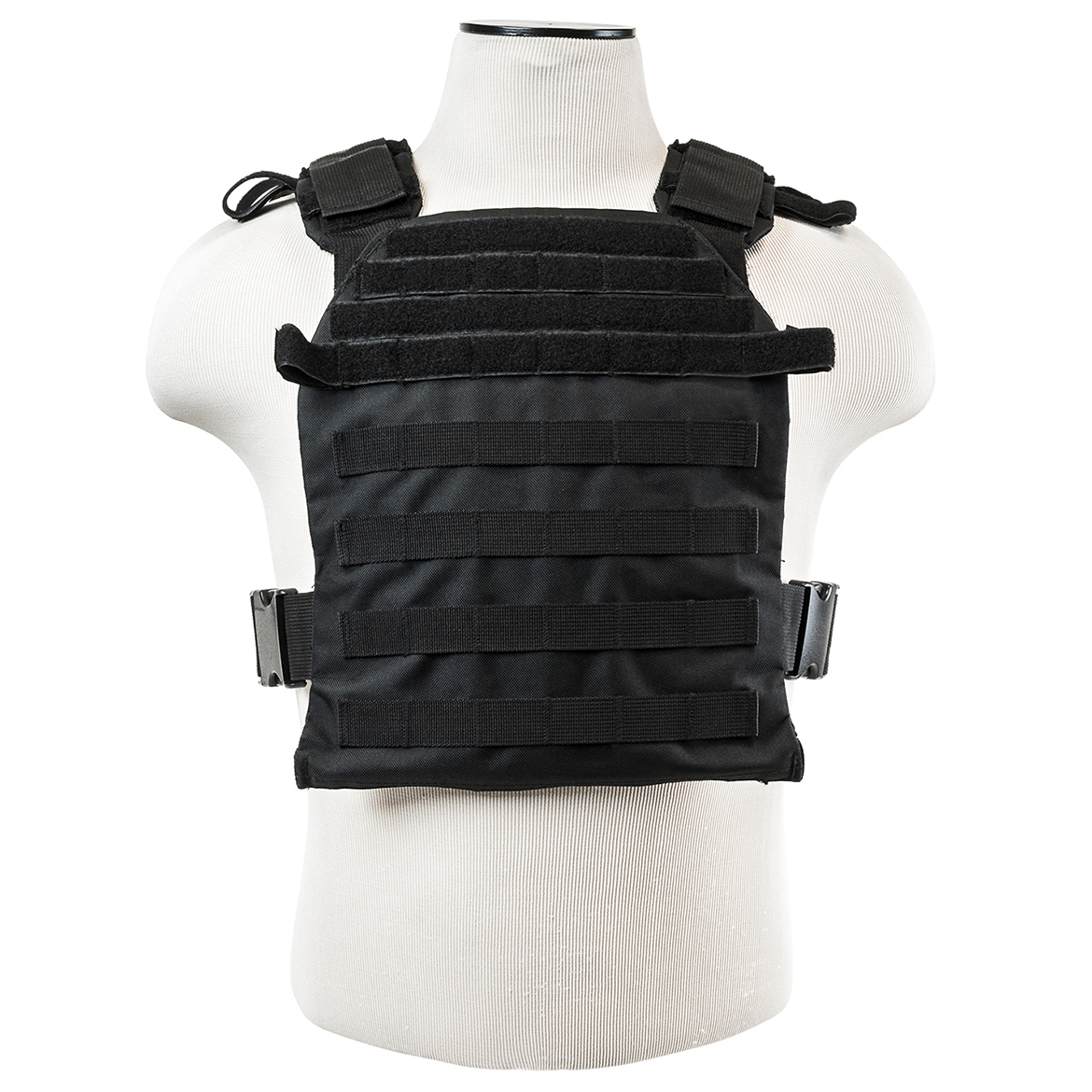 CVPCF2995B 10 x 12 in. VISM Fast Plate Carrier, Black