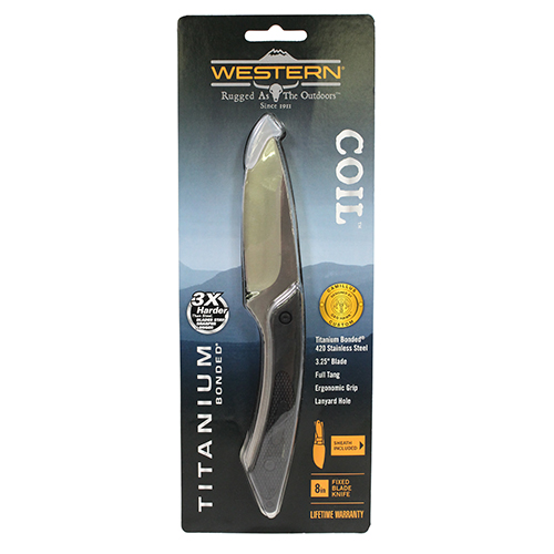 19123 8 in. Western Coil Fixed Blade Knife